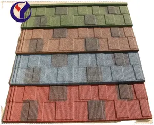 Dachziegel Terrakotta Stein Chip beschichtet Stahldach Schindel Hohe Qualität