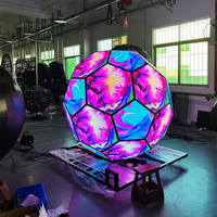 Panel LED P3 Heksagonal Video Wall Geometri Penyambungan Hex Honeycomb Lampu Malam Layar Tampilan LED Pantalla LED Heksagon
