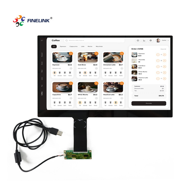 15.6 Inch Touch Screen Panel Capacitive PCAP Multi Touch for Laptops Industrial Displays and Gaming Terminals
