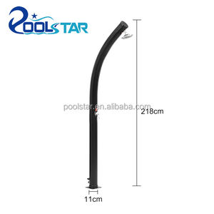 <span class=keywords><strong>Douche</strong></span> <span class=keywords><strong>solaire</strong></span> de jardin incurvée de 20 L avec valve en cuivre à l'intérieur, base en <span class=keywords><strong>aluminium</strong></span> et <span class=keywords><strong>piscine</strong></span> pour usage domestique et commercial - Product Image 2