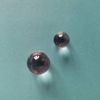 Lentille sphérique en verre de silice fondue BK7 H-K9L de diamètre 1 mm 2 mm 3 mm 5 mm 8 mm 10 mm