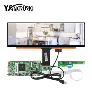 Supplier Original 14 inch 3840*1100 BOE NV140XTM-N52 Touch Monitor and Control Board strip screen for advertising machine