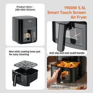 <span class=keywords><strong>Friggitrice</strong></span> <span class=keywords><strong>ad</strong></span> <span class=keywords><strong>aria</strong></span> alta qualità a vista calda elettrica con temporizzazione intelligente <span class=keywords><strong>xl</strong></span> 1900W friteuse <span class=keywords><strong>aria</strong></span> - Product Image 5