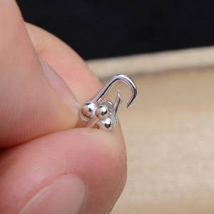 Accesorios DIY, Hebilla de Herradura de Plata S925 para Joyería de Perlas, Chapada en Oro, Lisa, de 3-4 mm, para Collar 6056 - Product Image 3