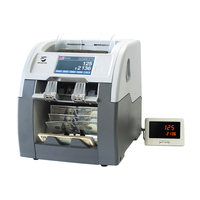 Trieur de billets de banque de qualité bancaire, double détection CIS, 2 compartiments, compteur de billets, trieuse de billets, 1000 billets/min, valeur