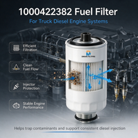 Filtre à carburant diesel de haute qualité en gros, type spin-on, 612630080087 1000422382 pour camion