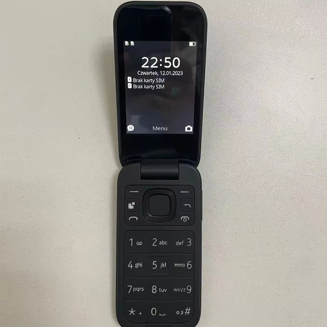 Low Price Wholesale Nokio 2760 2.8 Inch Super Long Battery Life 4G Foldable Feature Phone
