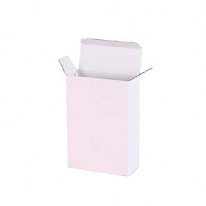 Eco-friendly Recycled Paperboard Self Erecting Blank Cosmetic Box <b>Simply</b> Designed Customizable Packaging - Product Image 1