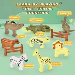 Pabrik Cina plastik baru 135 buah Model Diy blok bangunan mainan pendidikan anak - Product Image 3