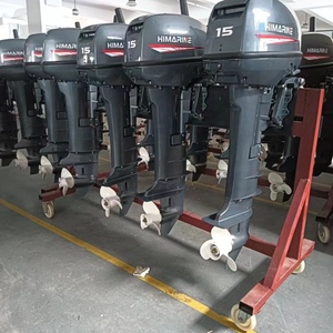 HIMARINE Außenbordmotor Drossel ventil Marine Außenborder 63V Fabrik preis 2-Takt Langwelle 15 PS Boots motor - Product Image 5