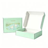 Boîtes d'expédition en papier ondulé écologiques en gros, personnalisées avec logo imprimé, pour cadeaux, emballages postaux, boîtes mystères, boîtes cadeaux