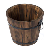 Macetero de agua pequeña para Patio, decoración de interior y exterior para el hogar, con agujeros de drenaje, gran oferta
