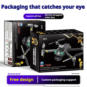 TongLi Children's Remote Control Airplane GPS Automatic ReturnDrone Camera Mini Drone with Camera Brushless MotorQuadcopter Toy