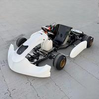 Go Karts de Carreras de Alta Velocidad de 7.ª Generación, a Gasolina, de 4 Tiempos, con Frenos de Disco Hidráulicos Profesionales para Exteriores, Carga Máxima de 200 kg