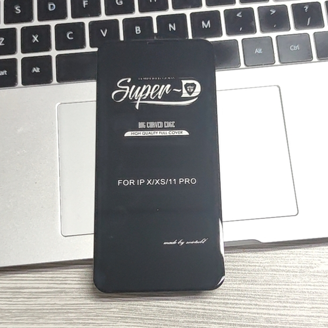 SUPER D Glass Shinning Edge Full Screen AB Glue 0.4MM Tempered Glass Screen Protector for Iphone 17 16 PRO 15 14 13