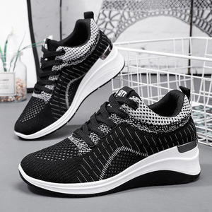 Nouvelles chaussures pour femmes à talon épais et respirantes, style sport décontracté, pour le <span class=keywords><strong>printemps</strong></span> et l'automne - Product Image 3
