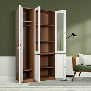 Archivador de acero de 5 puertas personalizable de alta calidad, armario de oficina moderno, almacenamiento ajustable para el hogar, escuela, archivo de Metal - Product Image 6