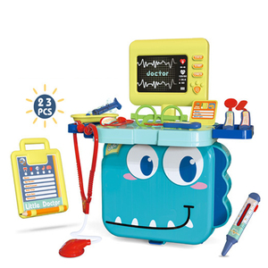 LKTOYS Juego de Doctor, Mochila de Rompecabezas para Niños, Tema Médico, Juego de Simulación de Doctor para Niños y Niñas - Product Image 1