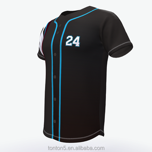 OEM Sublimation Baseball Jersey Baseball T-Shirts Großhandel - Product Image 2