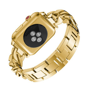 Pulsera de oro para mujer, <span class=keywords><strong>correa</strong></span> de pulsera de Metal para mujer para <span class=keywords><strong>Apple</strong></span> <span class=keywords><strong>Watch</strong></span> Band 38 <span class=keywords><strong>40</strong></span> 41 49 <span class=keywords><strong>Mm</strong></span> Iwatch Ultra 2 <span class=keywords><strong>Se</strong></span> 9 8 7 6 5 <span class=keywords><strong>Correa</strong></span> - Product Image 3