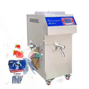 Commercial Ice Cream Maker Milk Pasteurization Machine Pasteurizer Machine 30 L Output