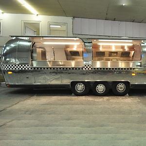 Custom Mobile Kitchen Pizza <strong>Fast</strong> <strong>Food</strong> <strong>Trailer</strong> with Full Kitchen Candy &amp; Chips Snack Machines for Outdoor Street Vending - Product Image 5