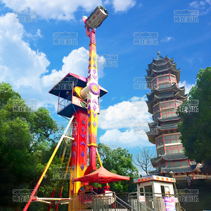 Construction commerciale en métal de fibre de verre de tour de frisson de propulseur de cri - Product Image 3