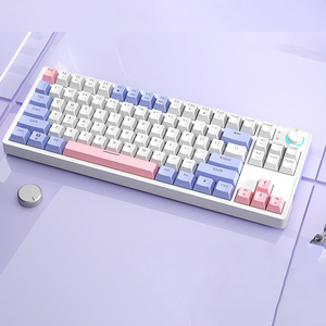 Custom RGB <b>Gaming</b> Mechanical Keyboard 87 Keys 80% Silent Switch Wired USB 2.4G Wireless Hot Swap Russian Customized Mechanical K - Product Image 1