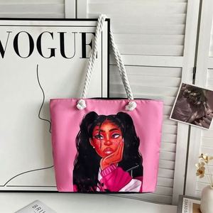 Sac fourre-tout en toile de coton épais, personnalisable avec logo, grand format, écologique, réutilisable, pour le shopping, vente en gros, faible MOQ - Product Image 4