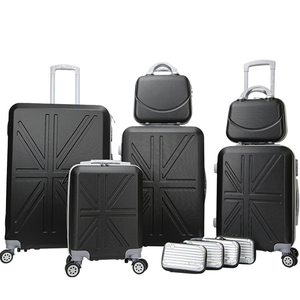Pailox Polyester ensembles de bagages voyage roue chariot bagages voyage affaires touristique étui sacs coque rigide <span class=keywords><strong>valise</strong></span> rétractable - Product Image 1