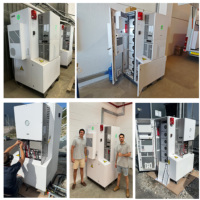 Système de stockage d'énergie hybride CHS2 tout-en-un 50 kW, 57,3 kWh-100,3 kWh, LiFePO4, IP55, hors réseau/sur réseau, prêt pour le parallèle