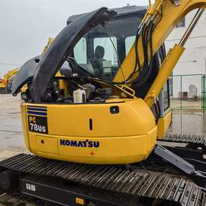 Excavadora Japonesa Usada Komatsu PC55mr, PC78us, PC78, Excavadora Grande de Cadenas, Barata en Shanghái, 78us-6 Komatsu - Product Image 3