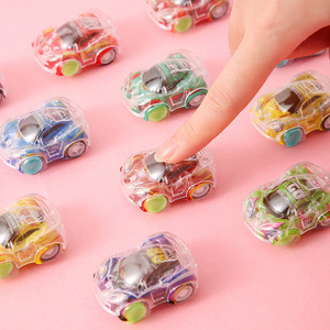 Mini Pullback Race Car Transparent Plastic Energy Storage <b>Rebound</b> Toy For Boys 2-4 Years Age Range - Product Image 2
