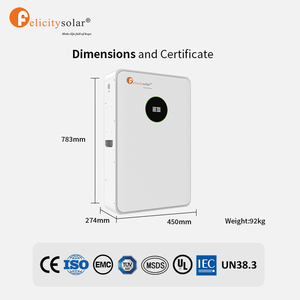 Литиевая батарея Felicity Solar 10 кВт·ч 48 В 200 А·ч <span class=keywords><strong>LiFePO4</strong></span> для домашней солнечной системы - Product Image 6