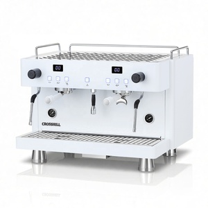 Cafetera Espresso Italiana de Alta Calidad con Tres Calderas de Alta Eficiencia, Diseño de Ahorro de Energía, Doble Cabezal, la Más Vendida, 3 Alto Rendimiento - Product Image 1