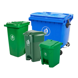 Poubelles en plastique pour hôpital extérieur <span class=keywords><strong>de</strong></span> taille standard grand hôpital Tacho <span class=keywords><strong>De</strong></span> Basura 240 Litros pour écoles - Product Image 4