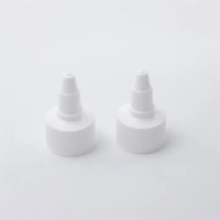 18mm 20mm 24mm 28mm Bouteille en plastique Twist Buse Cap Neck Finish Traitement Spout Cap pour Hair Dye Squeeze Bottle