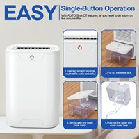 Déshumidificateur électrique portable USB 2023 pour tuyau d'eau externe, armoire sèche, climatiseur de voiture, déshydratant