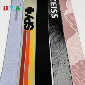 Bande élastique jacquard personnalisée antidérapante avec support en silicone pour sangles de lunettes et vêtements, impression par sublimation - Product Image 3