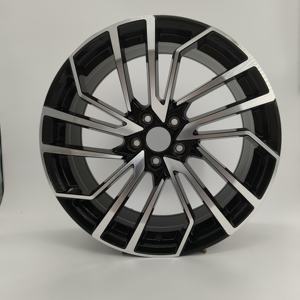 Velg Racing Alloy Baru 19 inci 5x112 30mm ET Gloss Black Machined Multi Spoke untuk Tesla Model 3 - Product Image 5