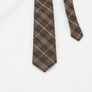 Cravates à carreaux Jk Dk de la marque Tiyo, style formel anti-boulochage, style universitaire, mode japonaise, parfaites pour assortir aux chemises, option cadeau - Product Image 5