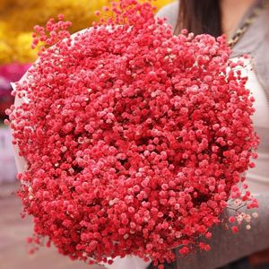 ช่อดอกยิปโซฟิลลาแห้งสีเหลือง ขายส่งสำหรับวันวาเลนไทน์ - Product Image 4