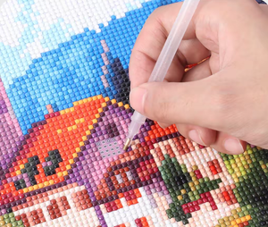 447 Couleurs Complètes de Strass Carrés/Ronds en Résine pour Peinture Diamant <span class=keywords><strong>5D</strong></span> DIY, Pierres de Mosaïque en Strass - Product Image 3