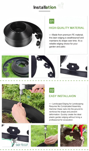 <span class=keywords><strong>Bordure</strong></span> <span class=keywords><strong>de</strong></span> <span class=keywords><strong>jardin</strong></span> sécurisée sans creuser pour briques, pavés et pierres - Product Image 4