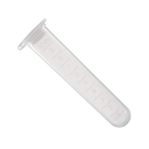 Tubo de Centrífuga Desechable de Plástico con Fondo Redondo y Tapa a Presión de 10 ml - Product Image 5