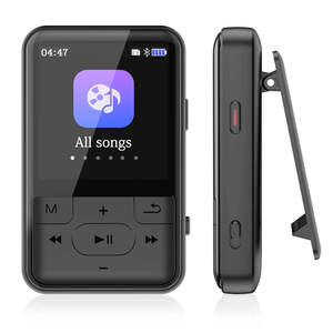 Reproductor MP3 Deportivo con Clip Trasero para Estudiantes de 2.4 Pulgadas, Reproductor de Música Inalámbrico Externo con Sonido sin Pérdidas BT - Product Image 5