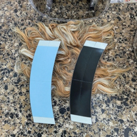 Nouvelle Bande de Réparation en Polyester pour Perruque Sans Trace, Col en Dentelle, Maille à Tricoter pour Extensions de Cheveux Faciles à Déchirer du Fabricant