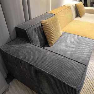 फैक्टरी लिविंग रूम फर्नीचर बॉक्स आधुनिक टोफू ब्लॉक दो 2 सीटर वैक्यूम सील कैनाप संपीड़ित सोफा - Product Image 4