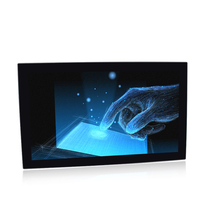 21.5 "Geprojecteerd Capacitieve Multi Touch Monitor Industriële Display Aluminium Front Bezel True