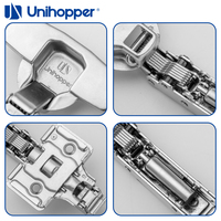 Charnières de meubles de cuisine Unihopper à fermeture douce 3D hydrauliques à clipser – Offre spéciale